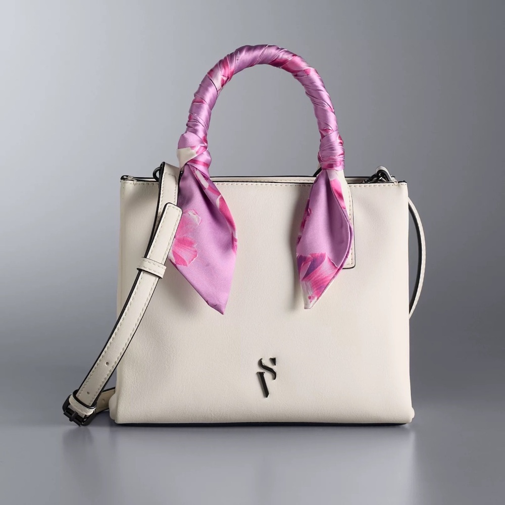 Simply Vera Vera Wang Mary Boxy Mini Crossbody Tote